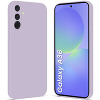 Case for Samsung Galaxy A36 5G, Silicone Lite, purple