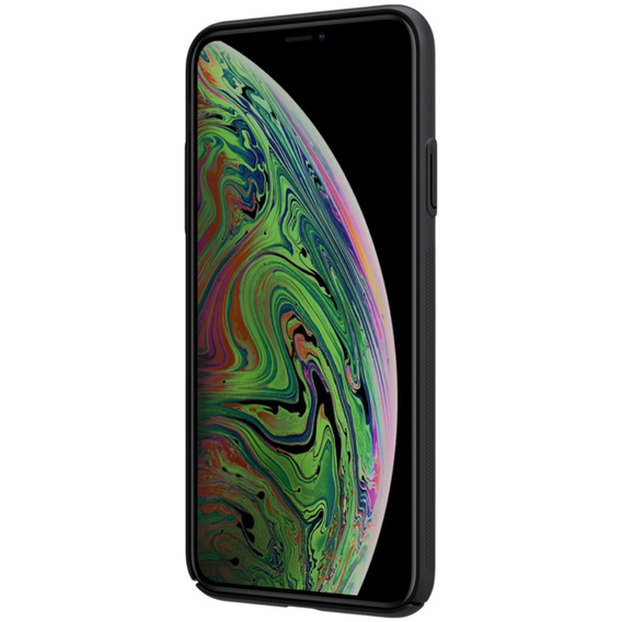 NILLKIN Case for iPhone 11, Super Frosted Shield Case, black