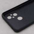 Case for Xiaomi Redmi 12C, ERBORD Business, with metal plate for car mounts, blue