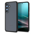 Spigen case for Samsung Galaxy S25, Ultra Hybrid, black / matte + 9H Tempered Glass