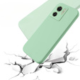 Case for Motorola Edge 40 5G, Silicone Lite, green
