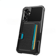 Case for Samsung Galaxy A55 5G, Card Holder Kickstand, black