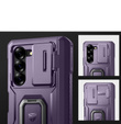 Armored case for Samsung Galaxy Z Fold 6 5G, Dexnor Full Body S-Pen Slot, purple