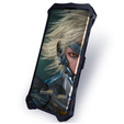 Armored case for Honor Magic 7 Pro 5G, Aluminum Alloy, black