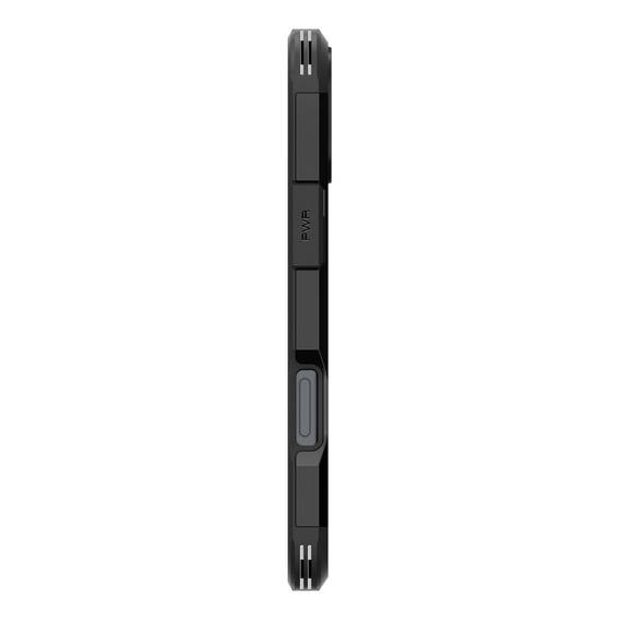 Spigen case for iPhone 16, Tough Armor Mag MagSafe, black + 9H Tempered Glass