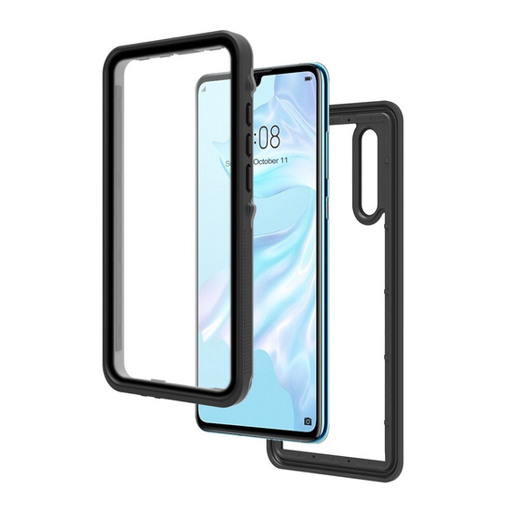 IP68 Waterproof Case for Huawei P30 Pro, Redpepper, black