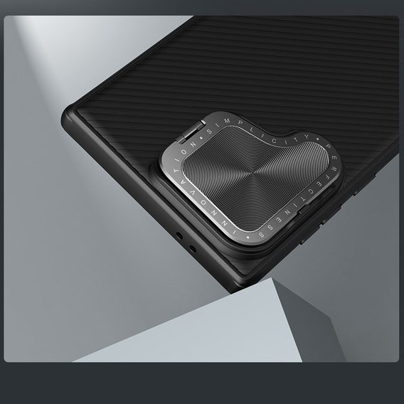 Case for Samsung Galaxy S24 Ultra, armored Nillkin, CamShield Prop, black