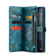 CASEME case for Samsung Galaxy S25 Ultra, Retro Leather Wallet, with strap, green