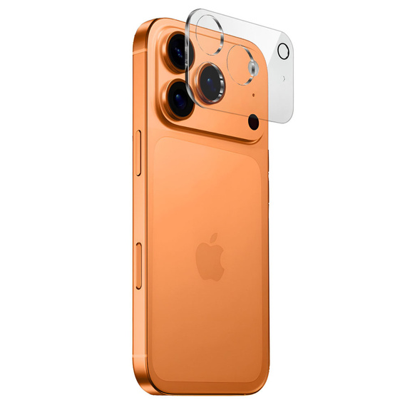 Tempered glass for ERBORD camera island for iPhone 17 Pro Max