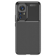 Case for Xiaomi 12T, Carbon Gel, black