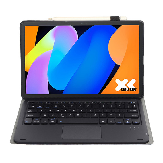 Bluetooth Touchpad Keyboard Case for Lenovo Idea Tab 11" 2025 TB336FU TB336ZU, black