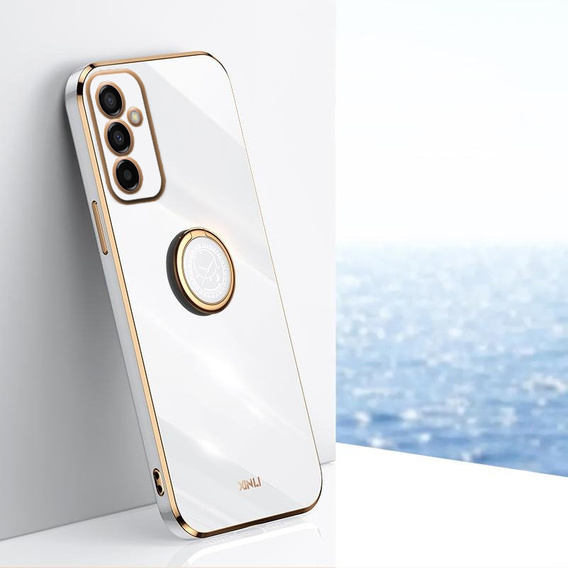 Case for Samsung Galaxy M23 5G / M13, Electro Ring, white