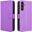 Flip case for Samsung Galaxy M55 5G, Wallet Smart Magnet, purple