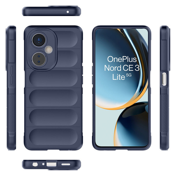 Case for OnePlus Nord CE 3 Lite 5G, Gaming Shockproof, dark blue