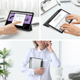 Case for Samsung Galaxy Tab S10 Lite / S10 FE / S9 FE, Dux Ducis TOBY, black