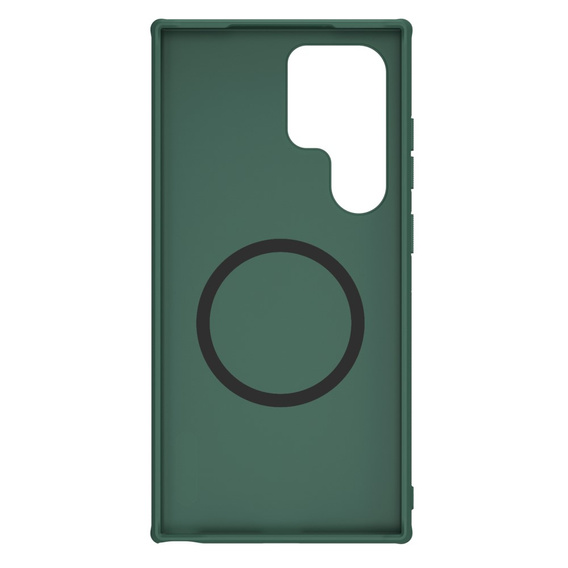 NILLKIN Case for Samsung Galaxy S24 Ultra, Frosted Shield, for MagSafe, green
