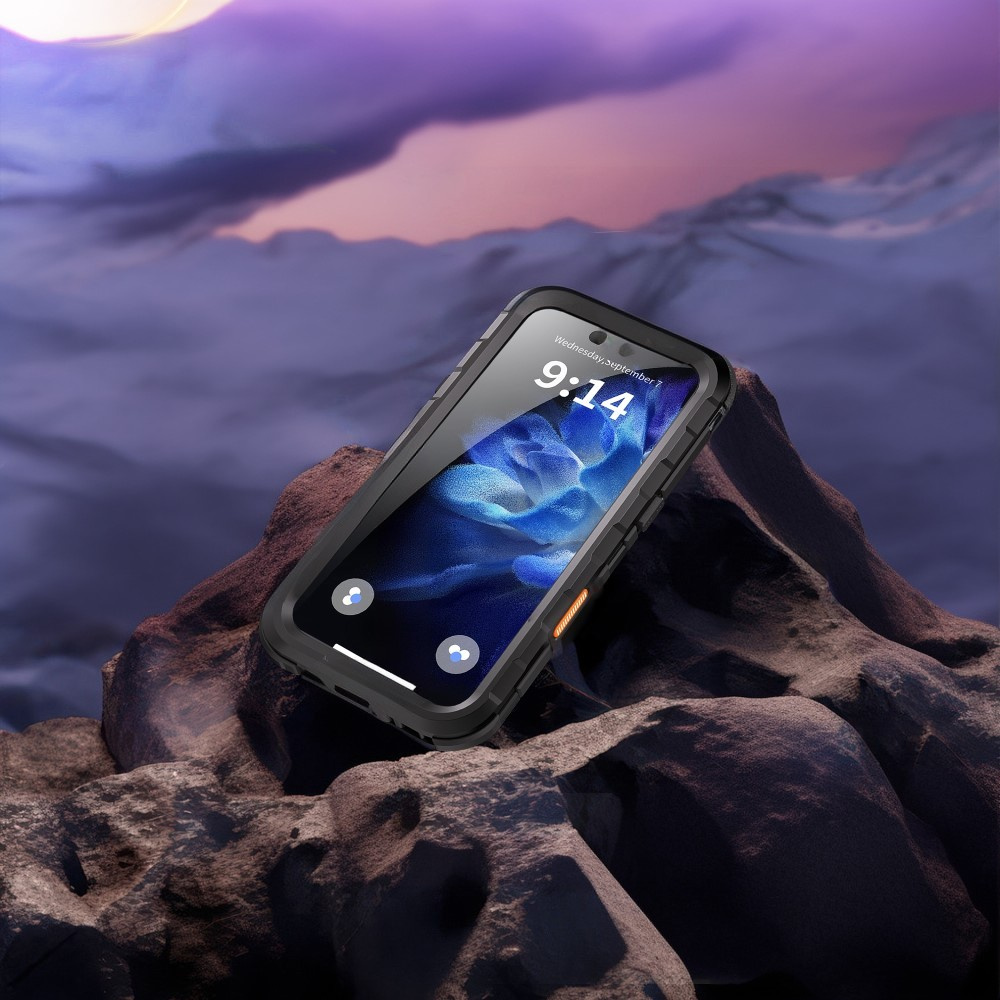 Waterproof case for iPhone 16 Pro for diving with IP68 and MagSafe ring