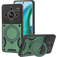 Armored Case for Honor Magic 6 Lite 5G, Magnetic Ring, green