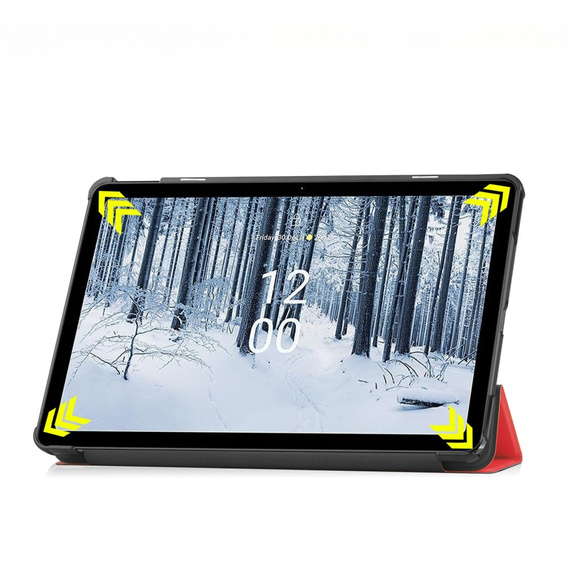 Case for Nokia T21, Smartcase, red