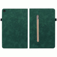 Case for Lenovo Tab M10 10.1 Gen 3, Wallet Pen Slot, green