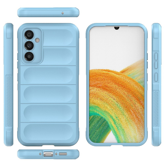Case for Samsung Galaxy A34 5G, Gaming Shockproof, blue