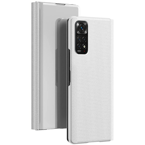 Case for Xiaomi Redmi Note 11 / 11S, Clear View, silver