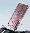 Armored case for Samsung Galaxy A16, Dexnor Full Body (Two Frames), pink