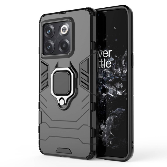 Case for OnePlus 10T 5G, Kickstand Ring, black