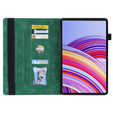 Case for Xiaomi Redmi Pad Pro / Xiaomi Poco Pad, Classic, with space for stylus, green