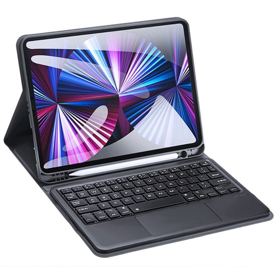 Case + keyboard iPad Pro 11 2022/2021/2020/2018 / do iPad Air 10.9 4 2020 / 5 2022, Dux Ducis Magnetic, black