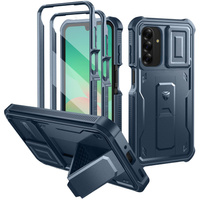 Armored case for Samsung Galaxy A26 5G, Dexnor Full Body (Two Frames), blue