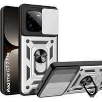 Case for Realme GT 7 Pro, CamShield Slide, silver