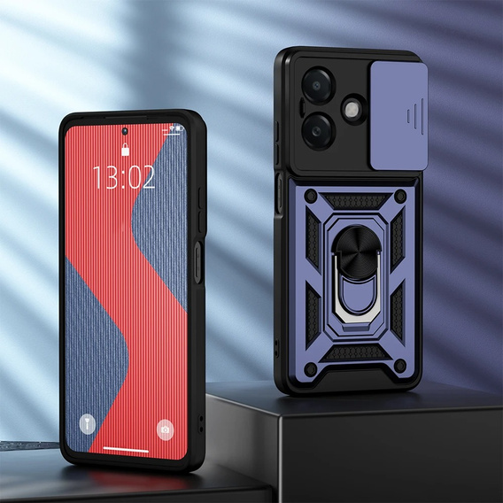 Case for Oppo A40 / Oppo A40m, CamShield Slide, blue