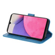 Flip case for Samsung Galaxy A33 5G, Mandala Flower, blue