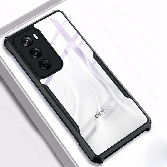 Case for Oppo Reno 12, AntiDrop Hybrid, black