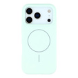 Silicone sleeve for iPhone 17 Pro, for MagSafe, anti-shock, green