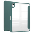 Case for iPad 10.9 2022 10 Gen, Smartcase Hybrid, with stylus space, dark green