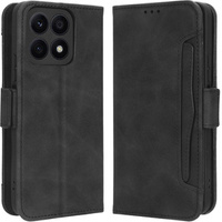 Flip case for Honor X8a 4G, Card Slot, black