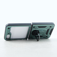 Armor Case for Samsung Galaxy Z Flip5 5G, Nox Case Ring, green