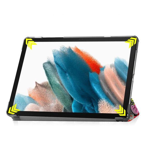 Case for Samsung Galaxy Tab A9+, Smartcase, graffiti