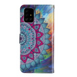 Flip case for Samsung Galaxy A51, Wallet, Mandala Flower