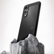 Spigen case for Samsung Galaxy S25 Edge, Tough Armor Mag MagSafe, black + 9H Tempered Glass