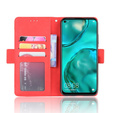 Flip case for Huawei P40 Lite, Card Slot, red