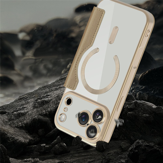 Wallet MagSafe RFID flip case with camera protection for iPhone 17 Pro Max