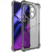 IMAK case for OnePlus 11 5G, Dropproof, transparent / black