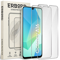 2x Tempered Glass ERBORD 9H Hard Glass for phone screen for Samsung Galaxy A16 5G