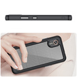 Case for Samsung Galaxy Xcover 7, Fusion Hybrid, transparent / black