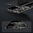 Case for Samsung Galaxy S23, Magnetic Dual Glass, black