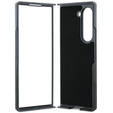 GUESS Case for Samsung Galaxy Z Fold6, 4G Big Metal Logo, black