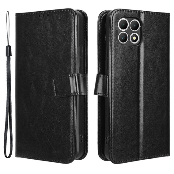 Flip case for T Phone 2 5G, Crazy Horse Wallet, black